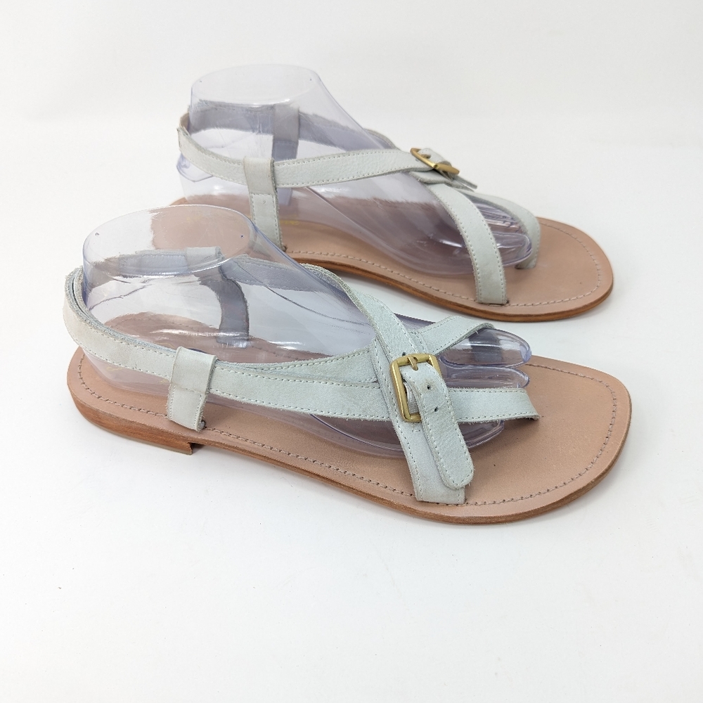 Free People La Risa Flat‎ Sandal Women's white size 41/8